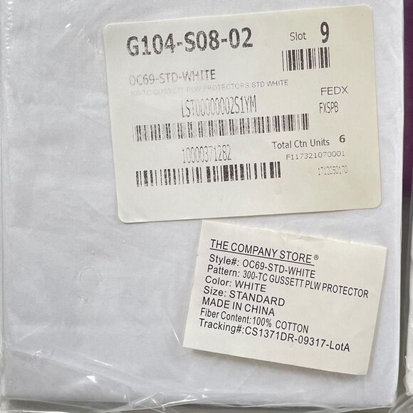 Lot of Sheets & Pillow Cases From The Company Store Cotton Twin XL Fitted & Flat - Picture 6 of 13